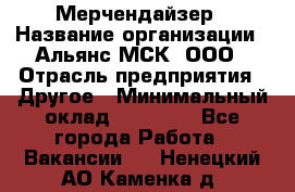 Мерчендайзер › Название организации ­ Альянс-МСК, ООО › Отрасль предприятия ­ Другое › Минимальный оклад ­ 23 000 - Все города Работа » Вакансии   . Ненецкий АО,Каменка д.